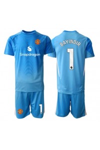 Manchester United Altay Bayindir #1 Maalivahti Jalkapallovaatteet Lasten Kotipeliasu 2025-26 Lyhythihainen (+ Lyhyet housut)